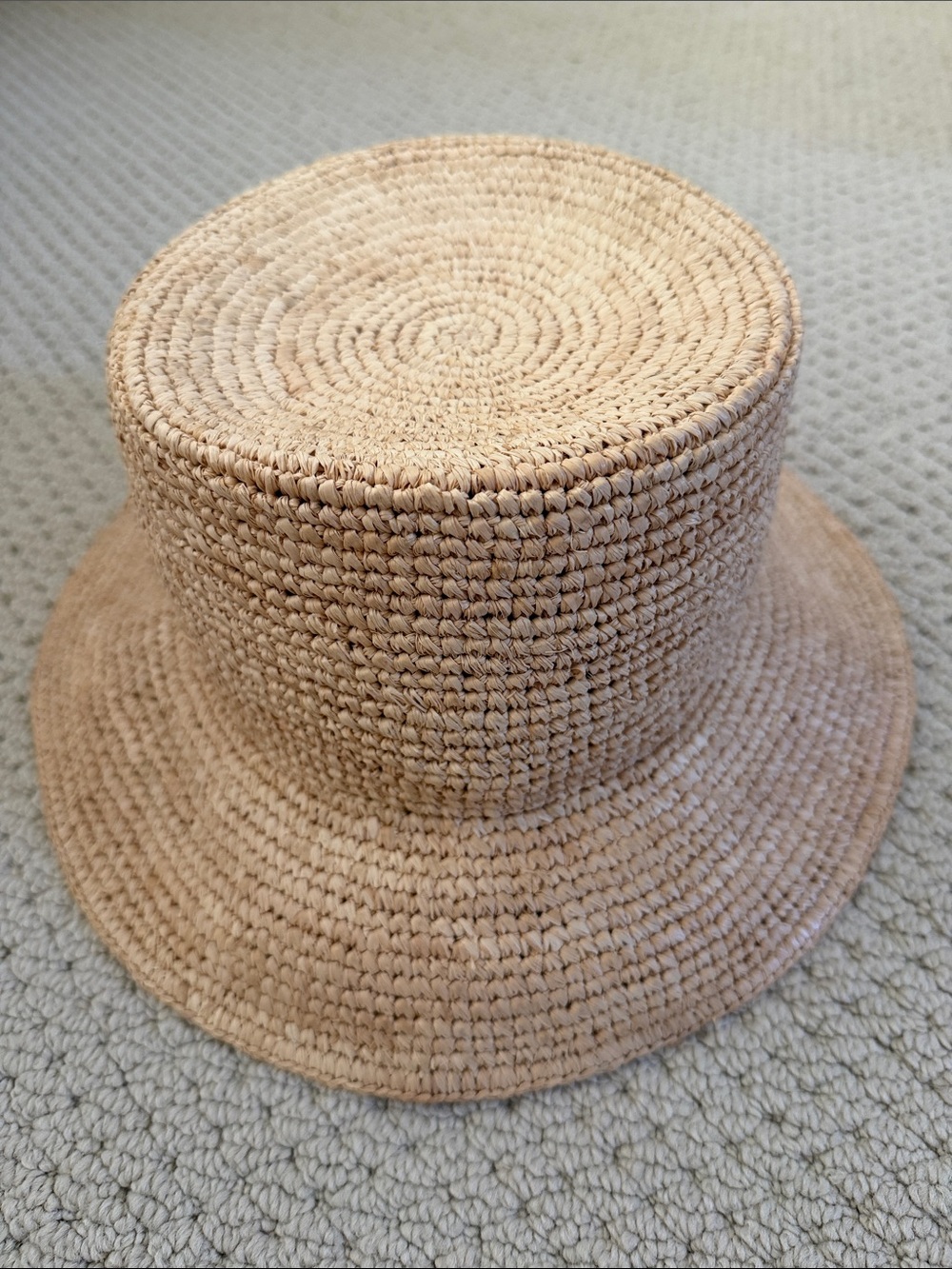 J. Crew 100% Raffia Bucket Hat